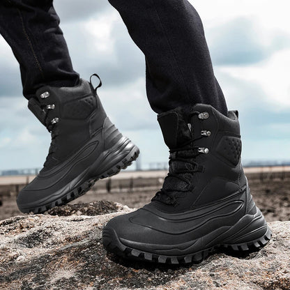 Insulated Waterproof Snow Boots for Men