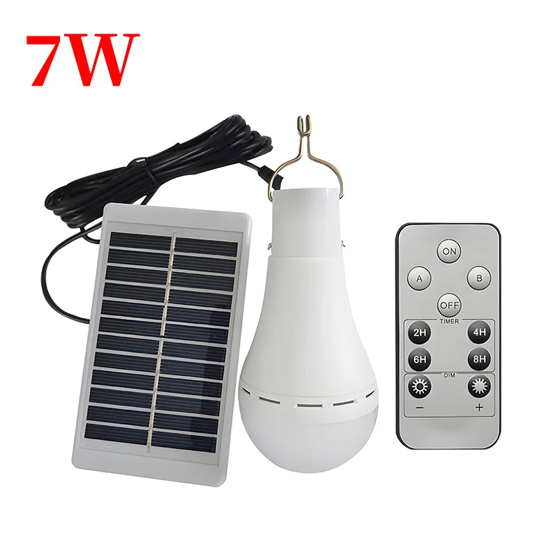 Portable LED Solar Powered Camping Lantern