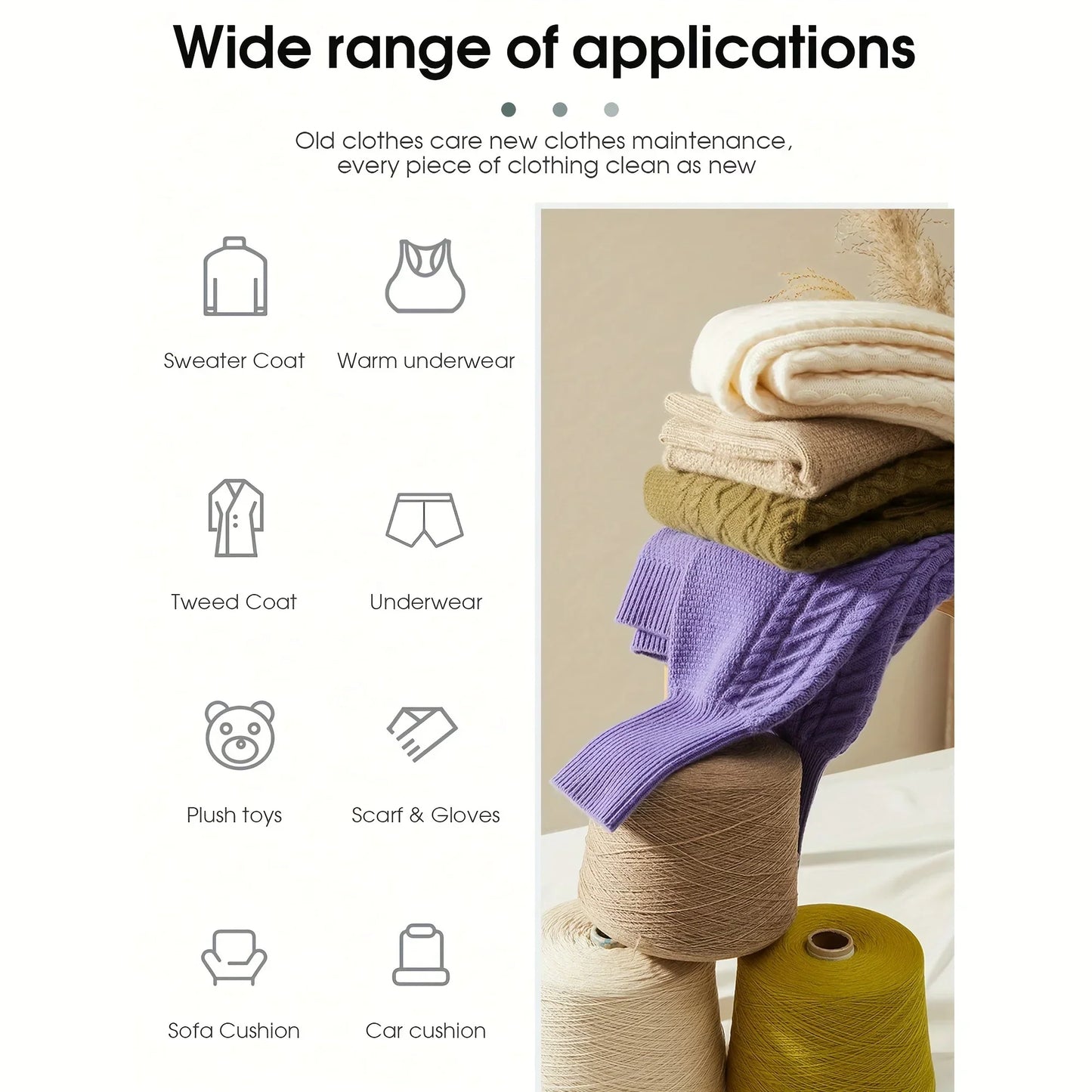 Compact Rechargeable Lint Cleaner
