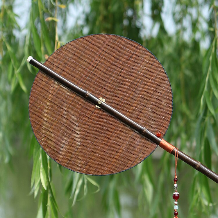 Portable Natural Bamboo Folding Fan - Halri