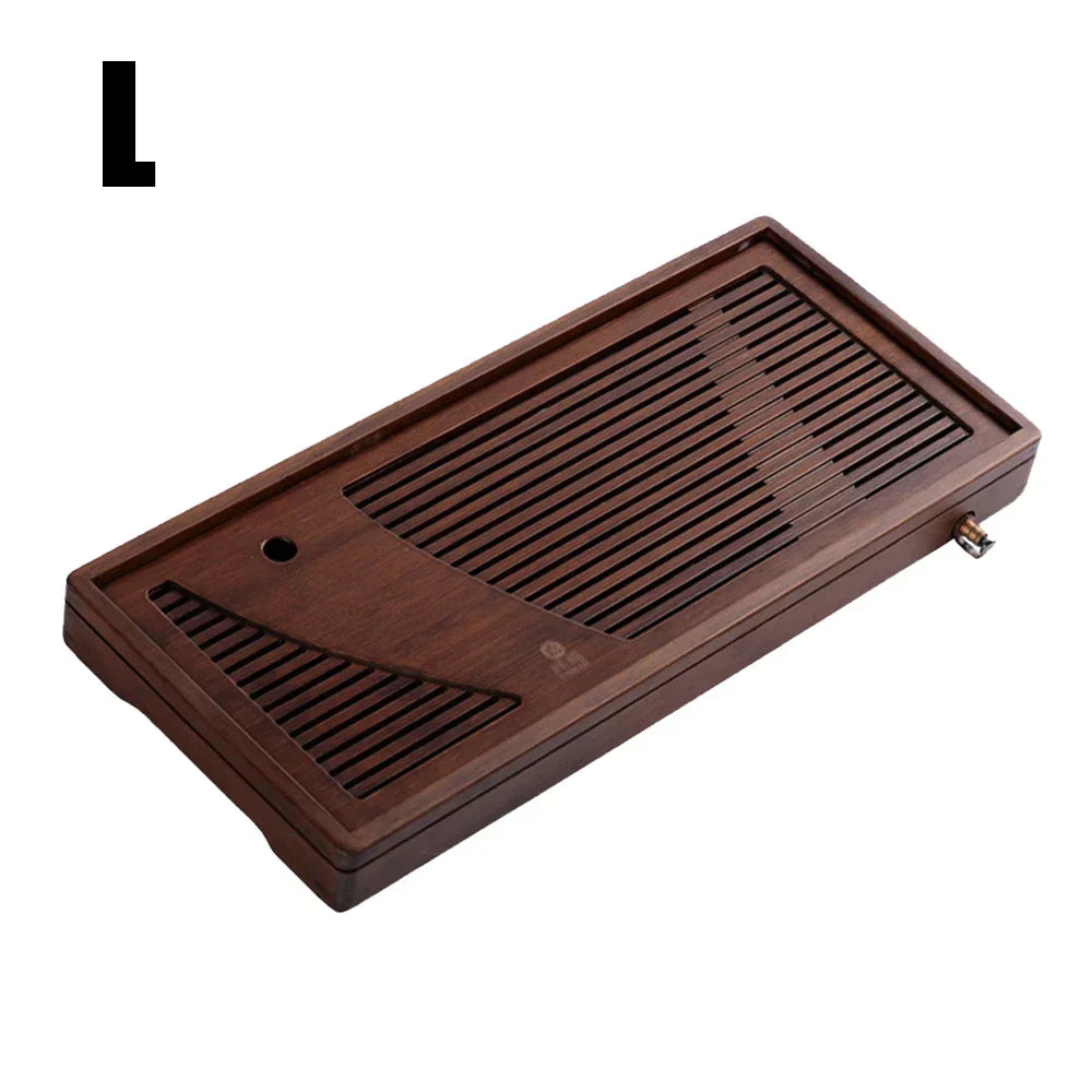 Natural Bamboo Wooden Tea Serving Tray - Halri