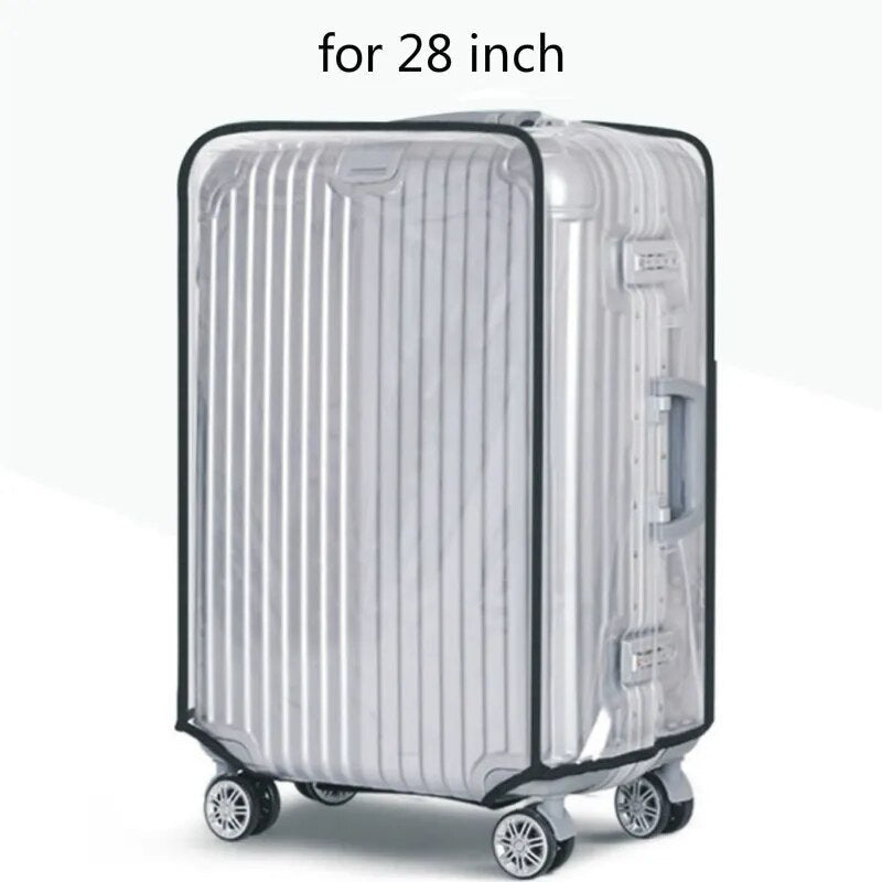 Clear Protective Travel Luggage Cover