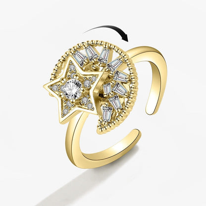 Sparkling Cosmic Rotating Ring