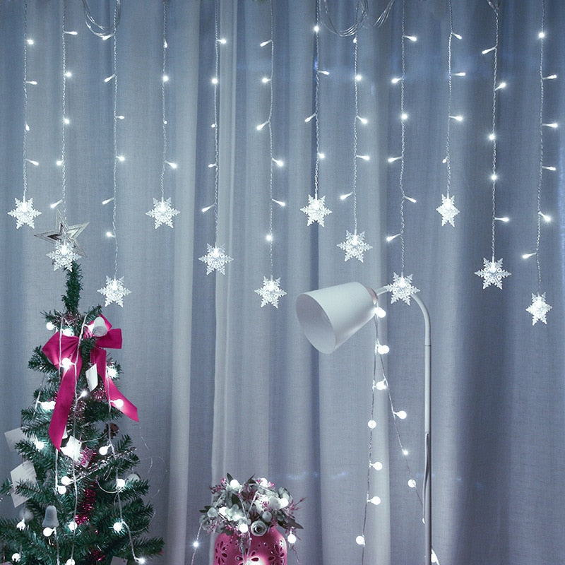 Colorful LED Icy String Lights