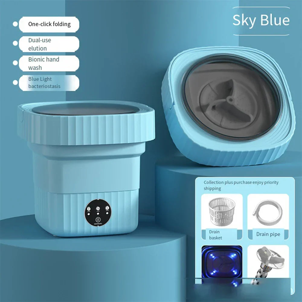 Portable Mini Wash Machine for Travel