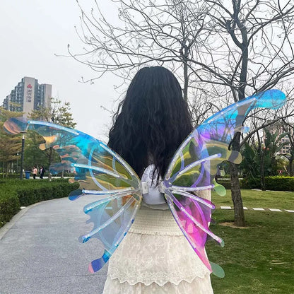 Sparkling LED Fairy Wing Costume for Kids Adults