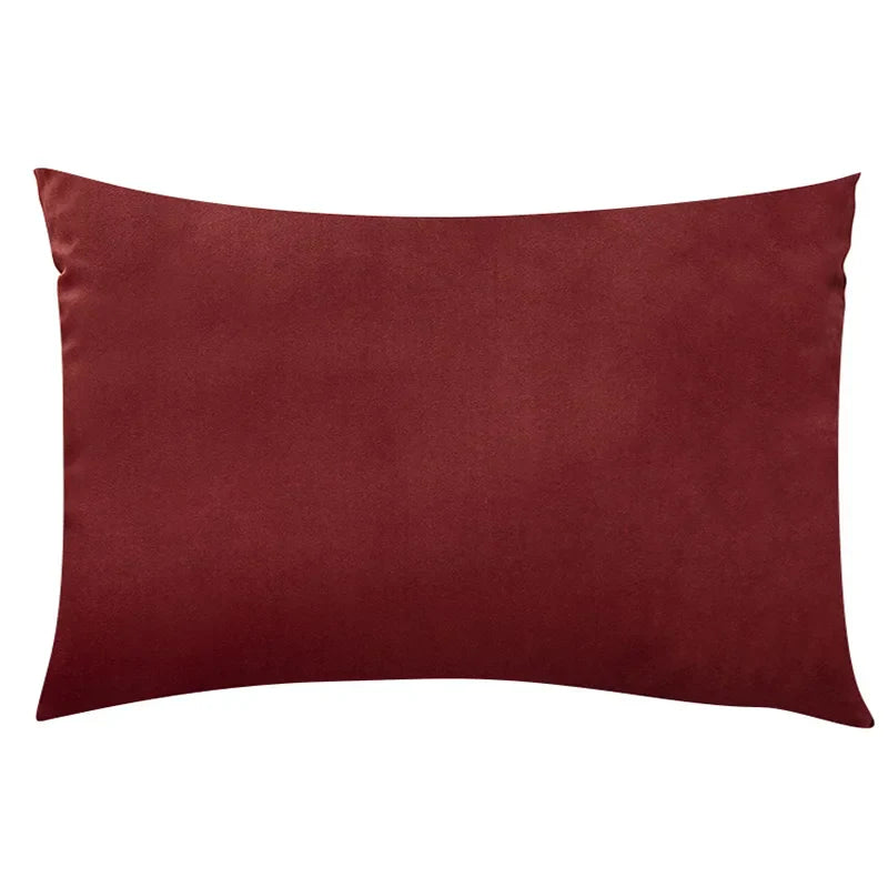 Soft Velvet Pillow in Pastel Bright Colors
