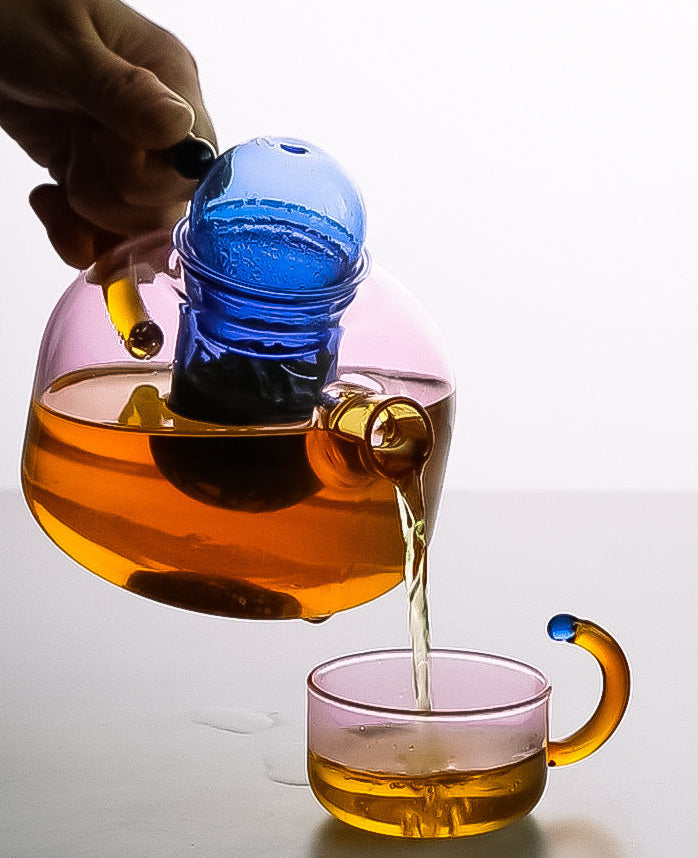 Classic Ceramic Teapot and Cup Set