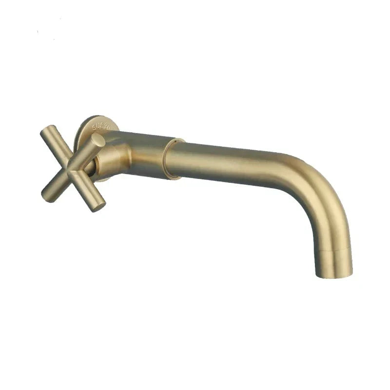 Modern Wall Mount Faucet with Cascade Design