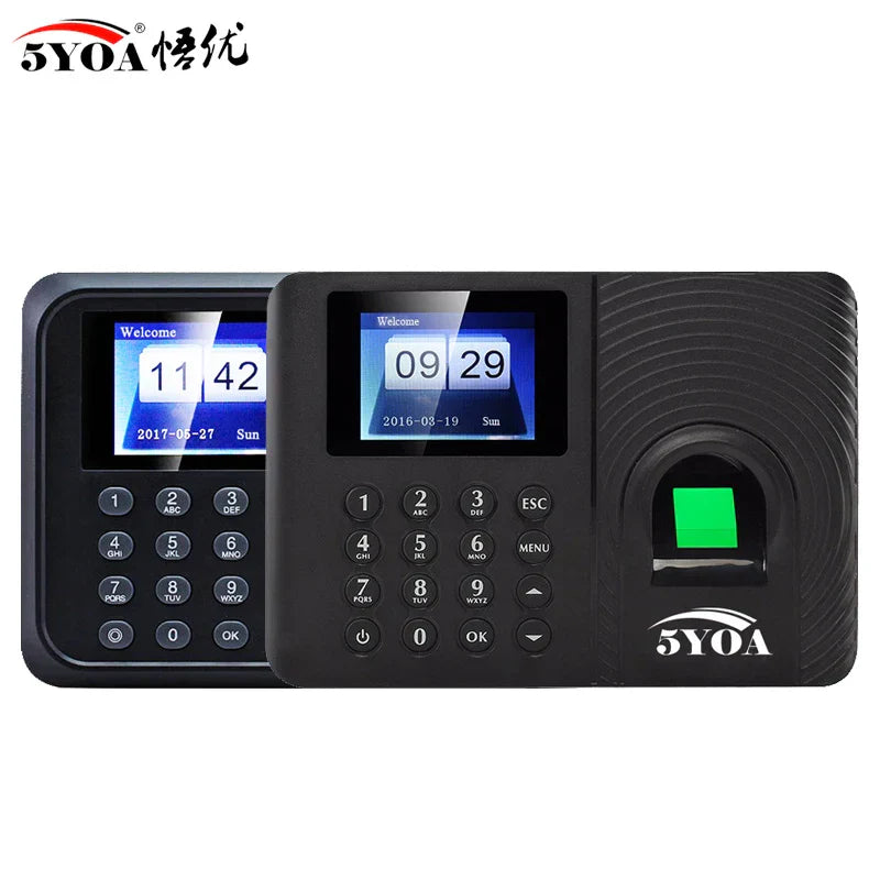 Digital Fingerprint Attendance Clock - Halri