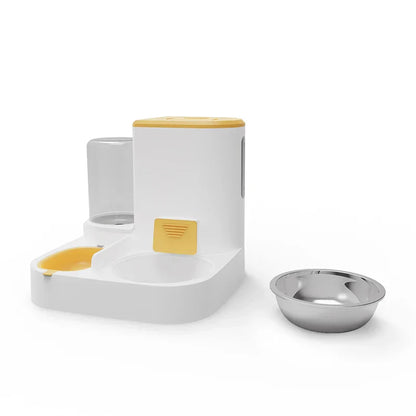Automatic Pet Feeder and Water Bowl Set