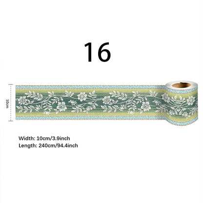 Easy Peel Waterproof Border Wall Tape