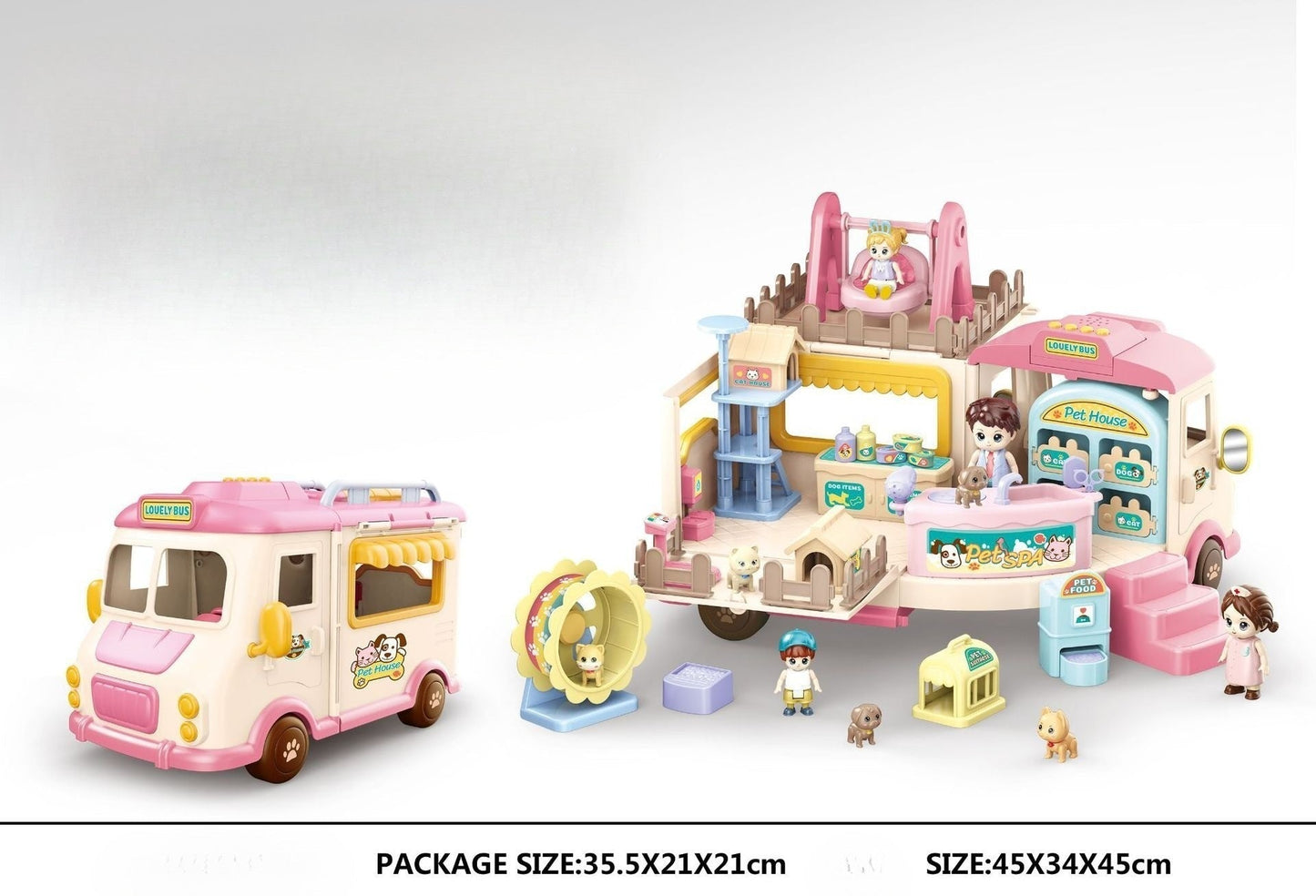 Big Kids School Bus Play House Toy