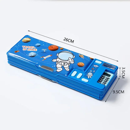 Fun Colorful Pencil Case With Calculator
