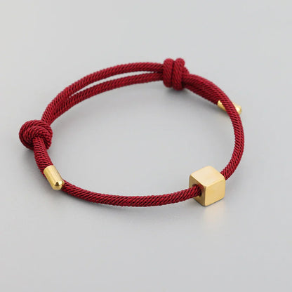 Personalized Matching Letter Initial Couple Bracelets