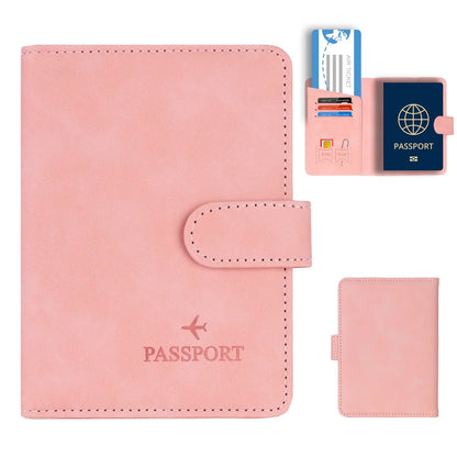Stylish RFID Passport Holder for Men and Women