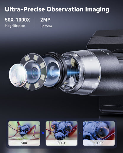 Portable HD Soldering Microscope for Electronics Repair