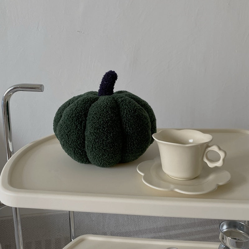 Cozy Orange Halloween Throw Pillows