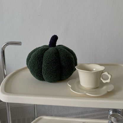 Cozy Orange Halloween Throw Pillows