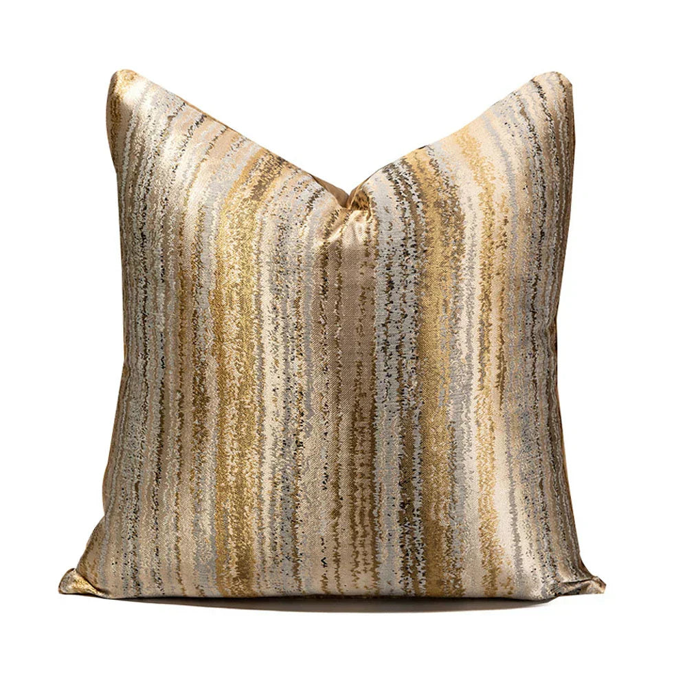 Soft Decorative Pillowcase with Geometric Pattern - Halri