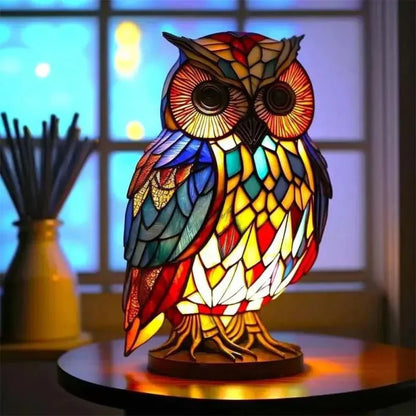 Colorful 3D Animal Table Lamp Retro Style
