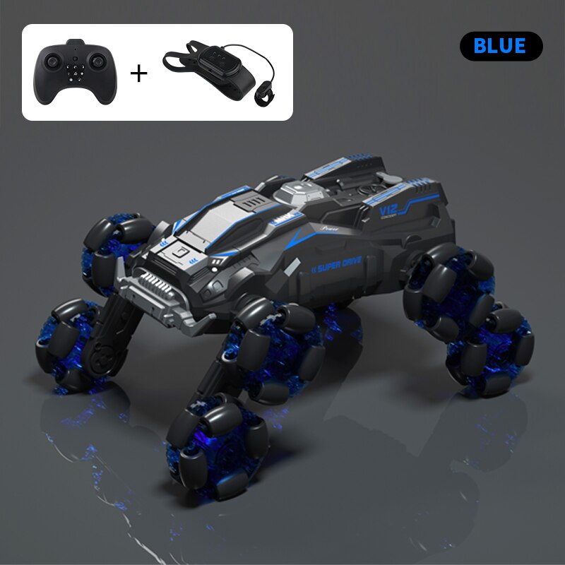 Fast Turbo Remote Control 8 Wheel Racing Car