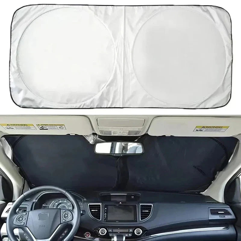Premium Car Window Sun Shade Foldable Blocker - Halri