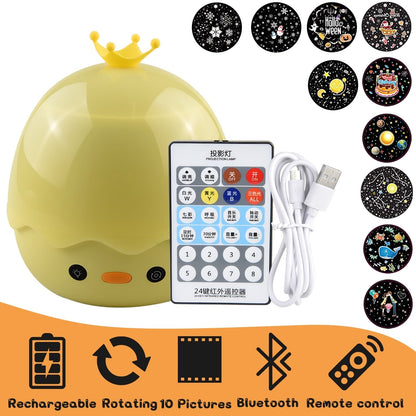 Colorful Musical Starry Night Light Lamp