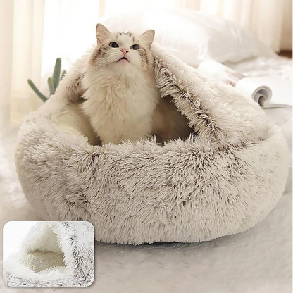 Cozy Hideaway Pet Dog Bed