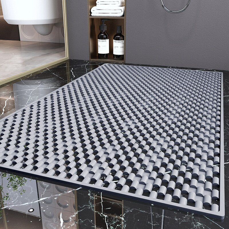 Non-Slip Rubber Waterproof Bath Mat - Halri