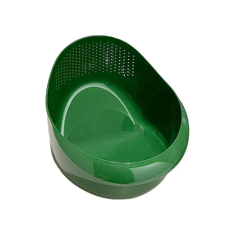 Fresh Produce Rinse Basket with Easy Drain - Halri
