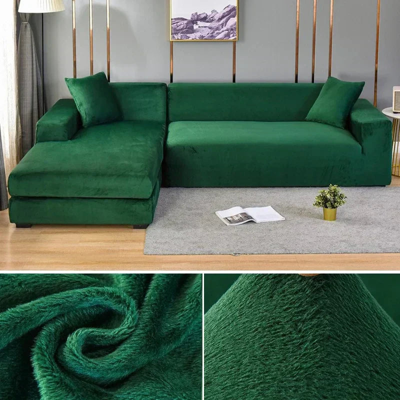 Plush Soft Furniture Slipcover