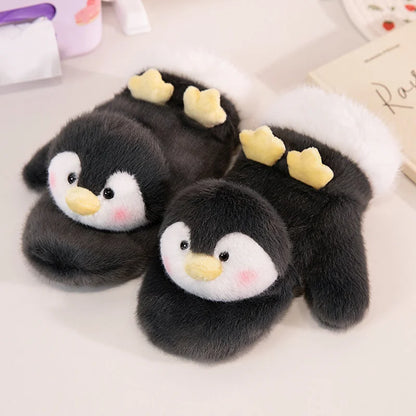 Cozy Fun Animal Gloves for Kids