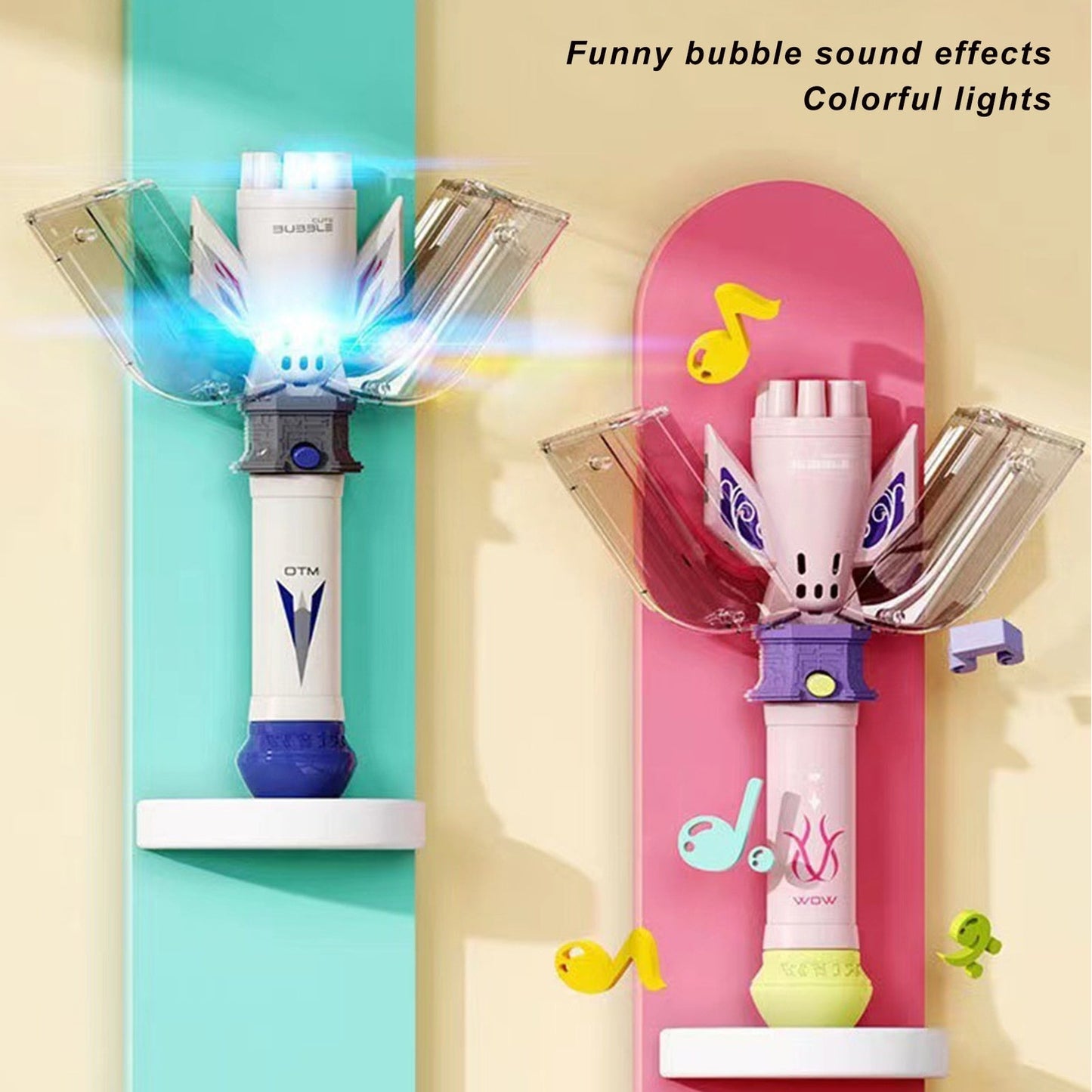 Fun Colorful Bubble Wand - Halri