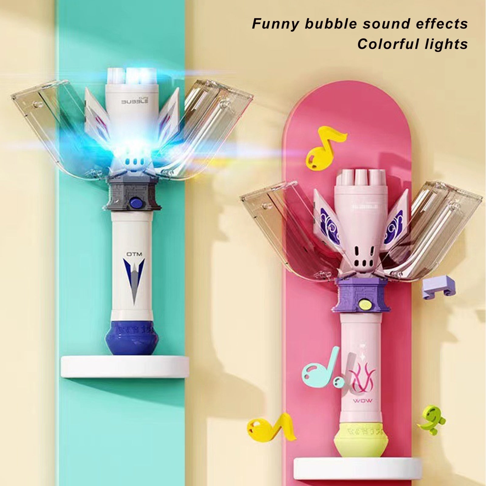 Fun Colorful Bubble Wand - Halri