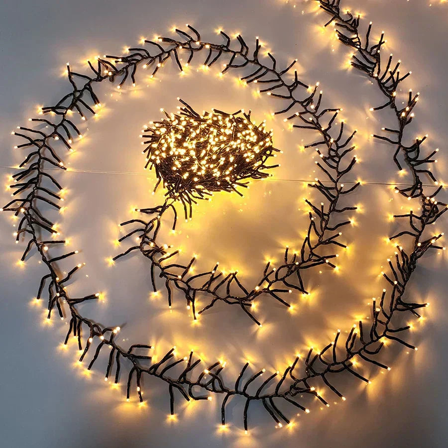 Bright Fairy String Lights - 10M LED Warm White Outdoor Rope
