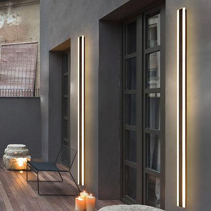 Slim Modern LED Wall Light Fixture - Halri