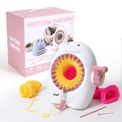 Easy Knitting Machine 22 Needle Circular Knitter Set