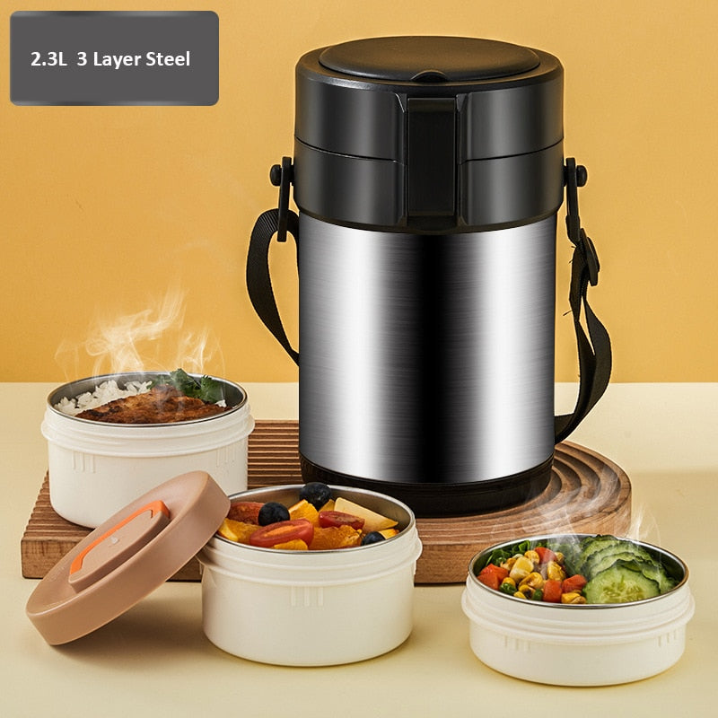 Insulated Food Container Stainless Steel Lunchbox
