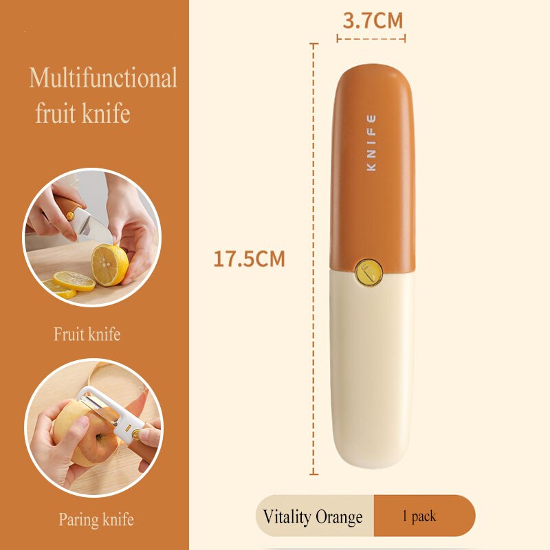 Compact 3 in 1 Pocket Peeler Knife - Halri