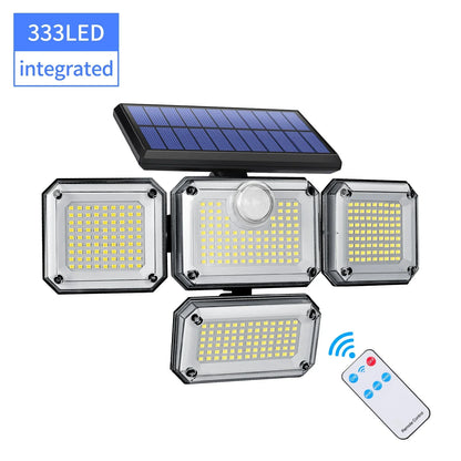Bright Solar Powered Motion Sensor Outdoor Light - Halri