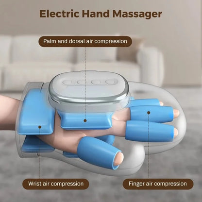Warm Rechargeable Hand Massager for Circulation Relief