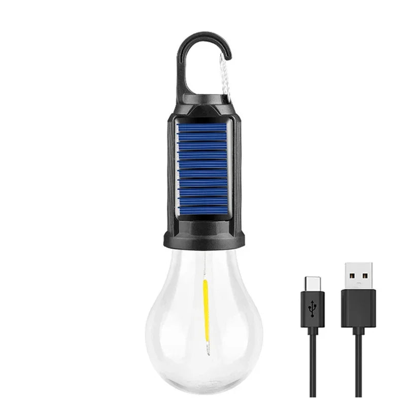 Bright Solar Powered Outdoor Waterproof Lamp