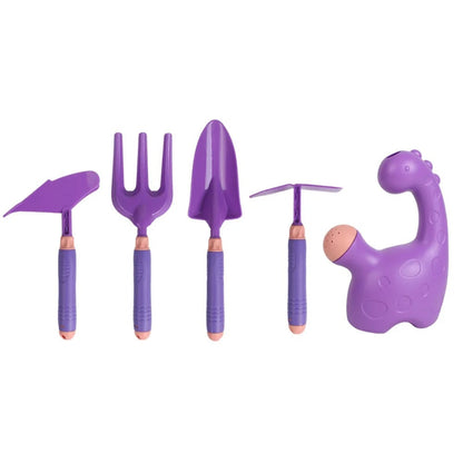 Kids Garden Tool Kit with Wheelbarrow and Watering Can