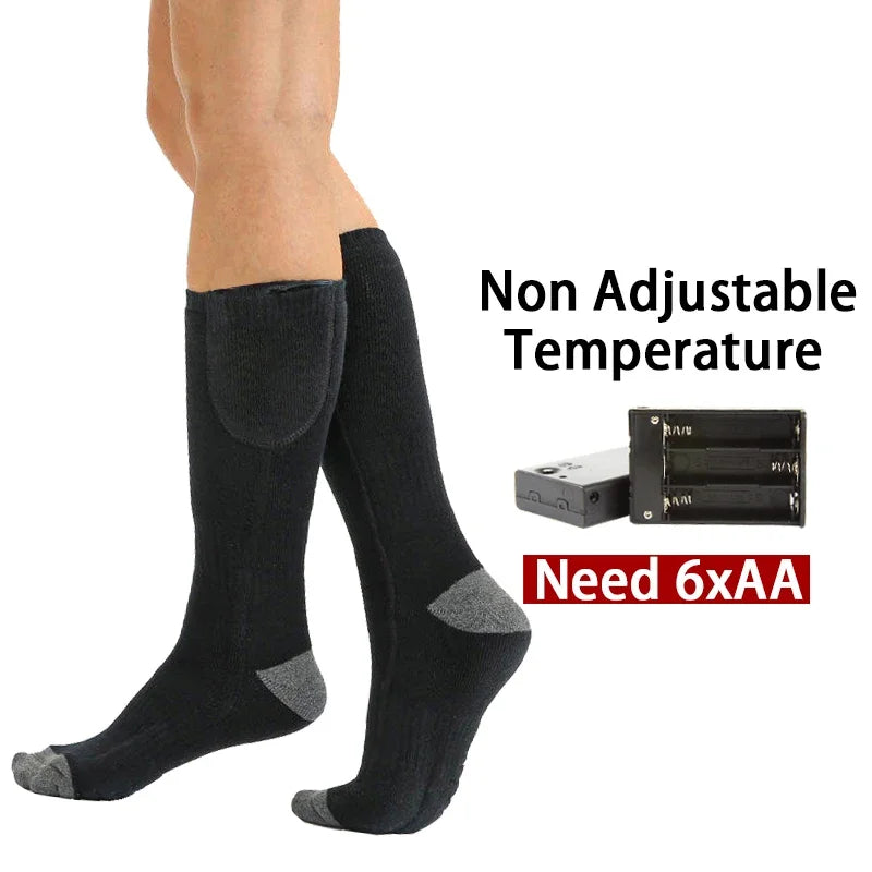 Warm Electric Heated Socks for Men and Women