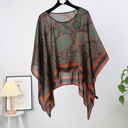 Lightweight Quick Wrap Sunblock Scarf