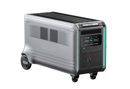 Portable Power Station with 2x 400W Solar Panels