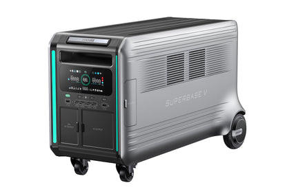 Portable Power Station with 2x 400W Solar Panels