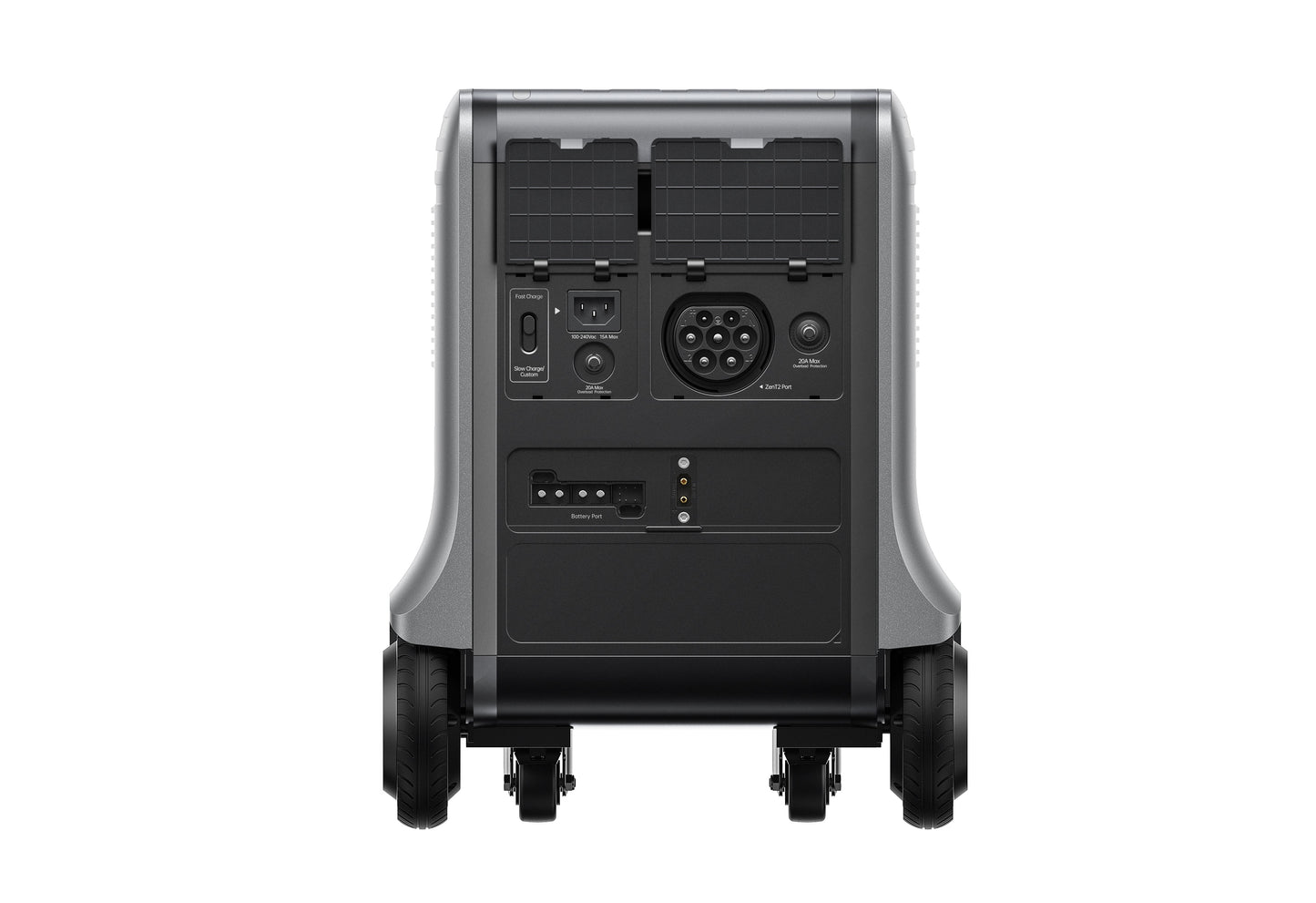 Portable Power Station with 2x 400W Solar Panels