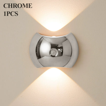Sleek Slim Wireless Rechargeable LED Wall Lamp